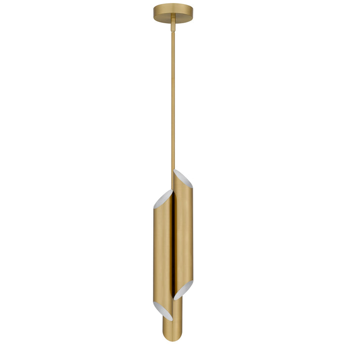 Myhouse Lighting Quoizel - PCMAN1505BRG - LED Mini Pendant - Manelis - Brushed Gold