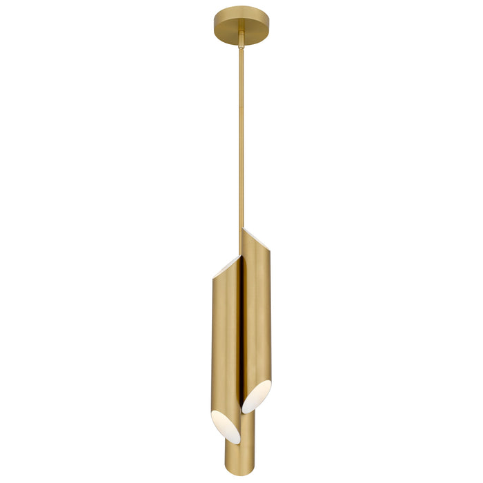 Myhouse Lighting Quoizel - PCMAN1505BRG - LED Mini Pendant - Manelis - Brushed Gold