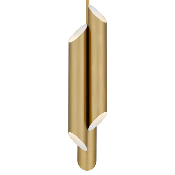 Myhouse Lighting Quoizel - PCMAN1505BRG - LED Mini Pendant - Manelis - Brushed Gold