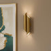 Myhouse Lighting Quoizel - PCMAN8705BRG - LED Wall Sconce - Manelis - Brushed Gold