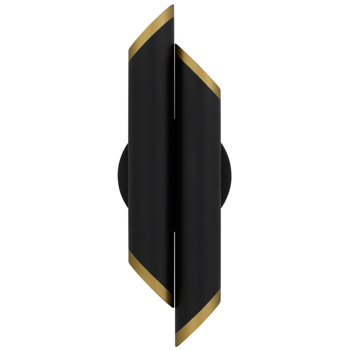 Myhouse Lighting Quoizel - PCMAN8705MBK - LED Wall Sconce - Manelis - Matte Black
