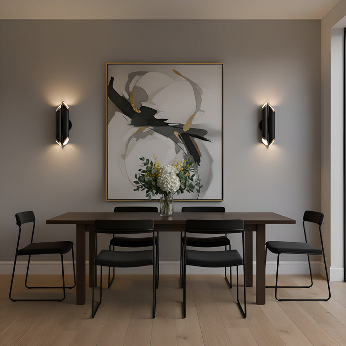 Myhouse Lighting Quoizel - PCMAN8705MBK - LED Wall Sconce - Manelis - Matte Black