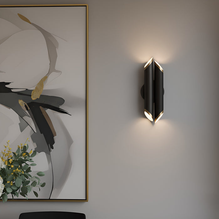 Myhouse Lighting Quoizel - PCMAN8705MBK - LED Wall Sconce - Manelis - Matte Black