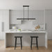 Myhouse Lighting Quoizel - PCTED148MBK - LED Island Pendant - Theodore - Matte Black