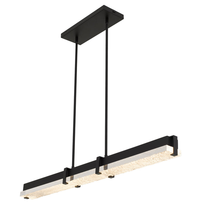 Myhouse Lighting Quoizel - PCTED148MBK - LED Island Pendant - Theodore - Matte Black