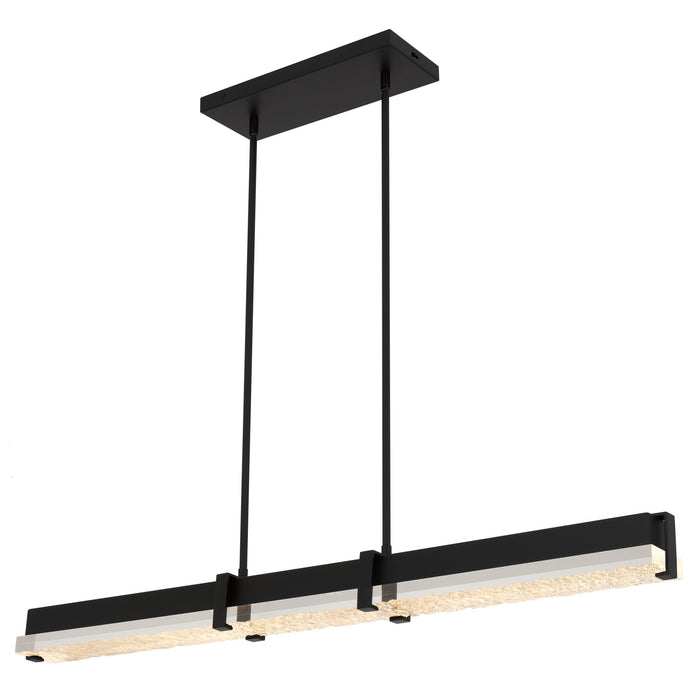 Myhouse Lighting Quoizel - PCTED148MBK - LED Island Pendant - Theodore - Matte Black