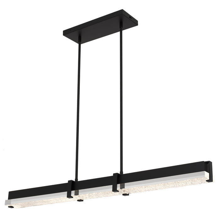 Myhouse Lighting Quoizel - PCTED148MBK - LED Island Pendant - Theodore - Matte Black