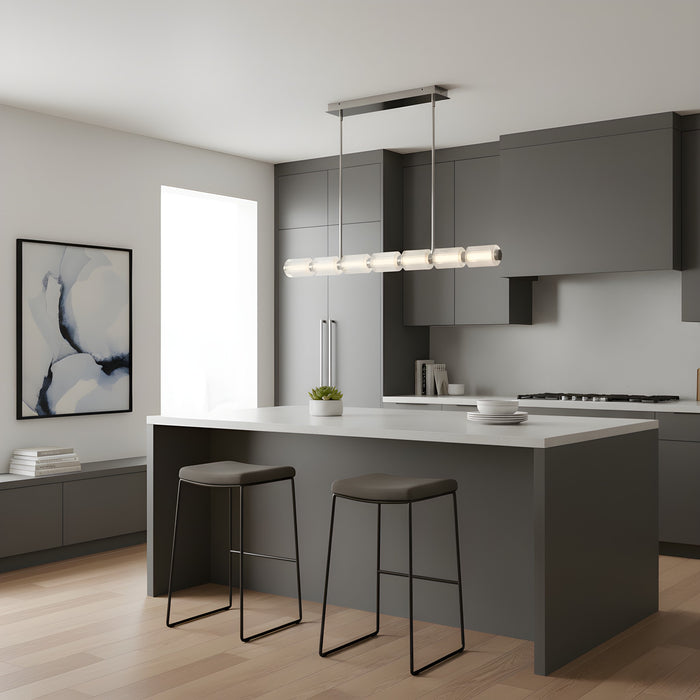 Myhouse Lighting Quoizel - PCTUR142BCH - LED Island Pendant - Turner - Black Chrome