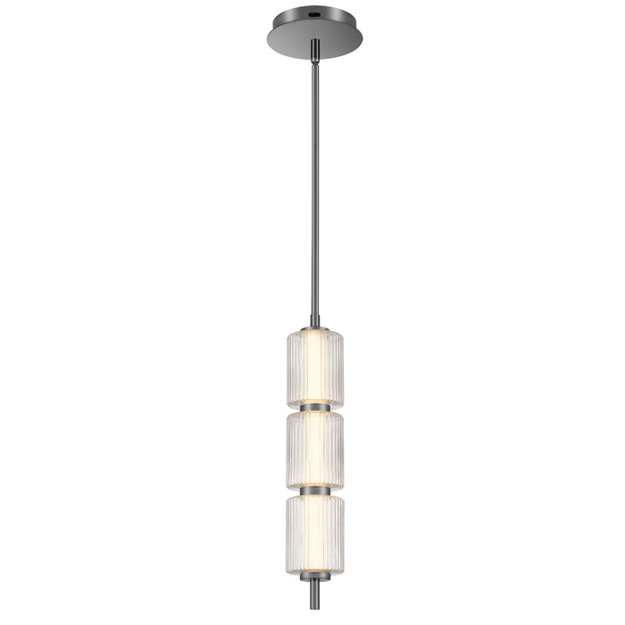 Myhouse Lighting Quoizel - PCTUR1504BCH - LED Mini Pendant - Turner - Black Chrome
