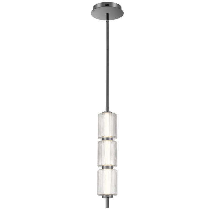 Myhouse Lighting Quoizel - PCTUR1504BCH - LED Mini Pendant - Turner - Black Chrome