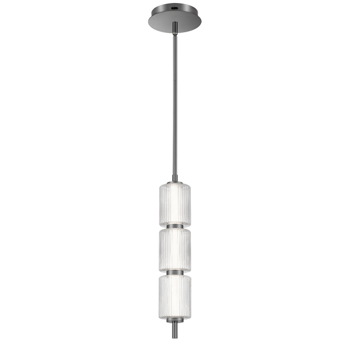 Myhouse Lighting Quoizel - PCTUR1504BCH - LED Mini Pendant - Turner - Black Chrome