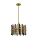 Myhouse Lighting Quoizel - RICH2822BRG - Eight Light Pendant - Richards - Brushed Gold