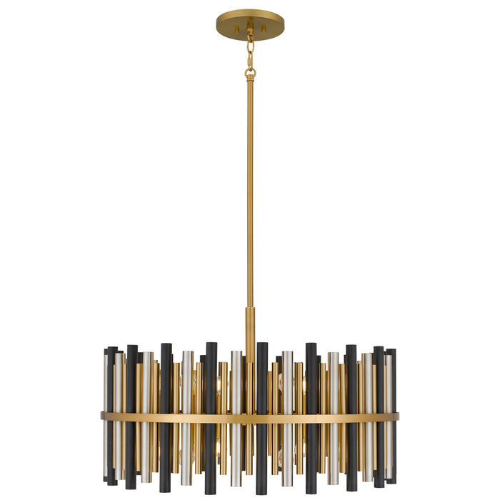 Myhouse Lighting Quoizel - RICH2830BRG - 12 Light Pendant - Richards - Brushed Gold