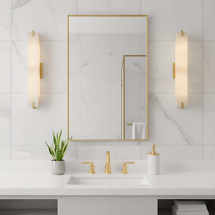 Myhouse Lighting Quoizel - SERA8632BRG - Two Light Vanity - Seraphine - Brushed Gold