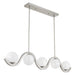 Myhouse Lighting Quoizel - SRI551BN - Five Light Island Pendant - Spherical - Brushed Nickel