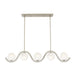 Myhouse Lighting Quoizel - SRI551BN - Five Light Island Pendant - Spherical - Brushed Nickel