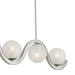 Myhouse Lighting Quoizel - SRI551BN - Five Light Island Pendant - Spherical - Brushed Nickel