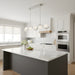 Myhouse Lighting Quoizel - SRI551BN - Five Light Island Pendant - Spherical - Brushed Nickel