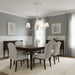 Myhouse Lighting Quoizel - STON5035C - Five Light Chandelier - Stone - Polished Chrome