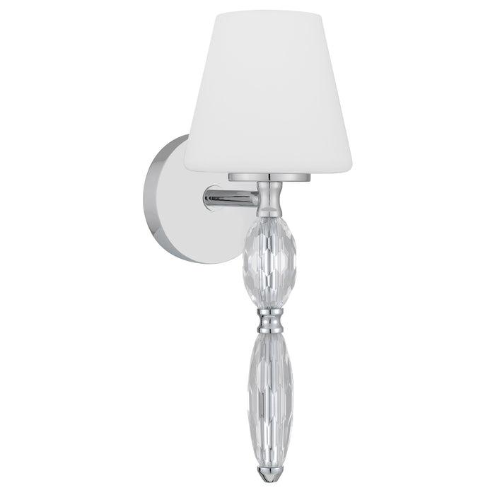 Myhouse Lighting Quoizel - STON8706C - One Light Wall Sconce - Stone - Polished Chrome