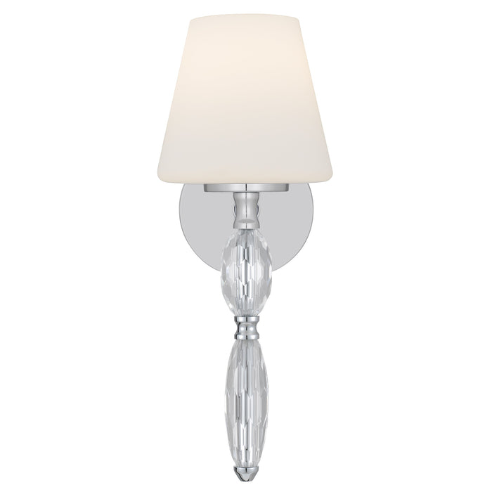 Myhouse Lighting Quoizel - STON8706C - One Light Wall Sconce - Stone - Polished Chrome
