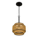 Myhouse Lighting Quoizel - TET1510MBK - One Light Mini Pendant - Teton - Matte Black