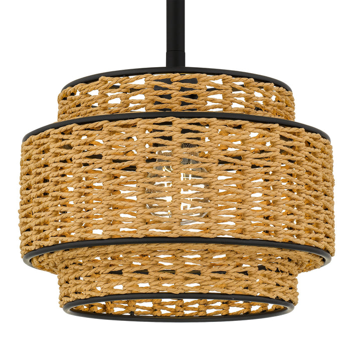 Myhouse Lighting Quoizel - TET1510MBK - One Light Mini Pendant - Teton - Matte Black