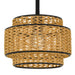 Myhouse Lighting Quoizel - TET1510MBK - One Light Mini Pendant - Teton - Matte Black