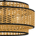 Myhouse Lighting Quoizel - TET1716MBK - Three Light Semi-Flush Mount - Teton - Matte Black