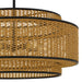 Myhouse Lighting Quoizel - TET2830MBK - Five Light Pendant - Teton - Matte Black