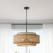 Myhouse Lighting Quoizel - TET2830MBK - Five Light Pendant - Teton - Matte Black