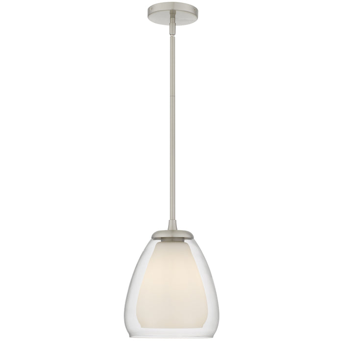 Myhouse Lighting Quoizel - VIV1509BN - One Light Mini Pendant - Vivienne - Brushed Nickel