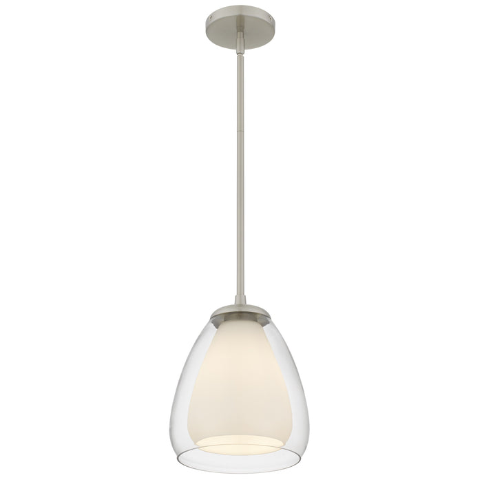 Myhouse Lighting Quoizel - VIV1509BN - One Light Mini Pendant - Vivienne - Brushed Nickel