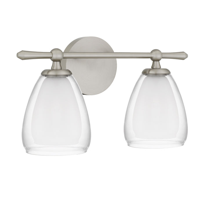 Myhouse Lighting Quoizel - VIV8616BN - Two Light Vanity - Vivienne - Brushed Nickel