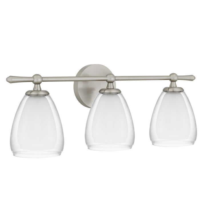 Myhouse Lighting Quoizel - VIV8624BN - Three Light Vanity - Vivienne - Brushed Nickel