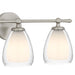 Myhouse Lighting Quoizel - VIV8624BN - Three Light Vanity - Vivienne - Brushed Nickel