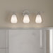 Myhouse Lighting Quoizel - VIV8624BN - Three Light Vanity - Vivienne - Brushed Nickel