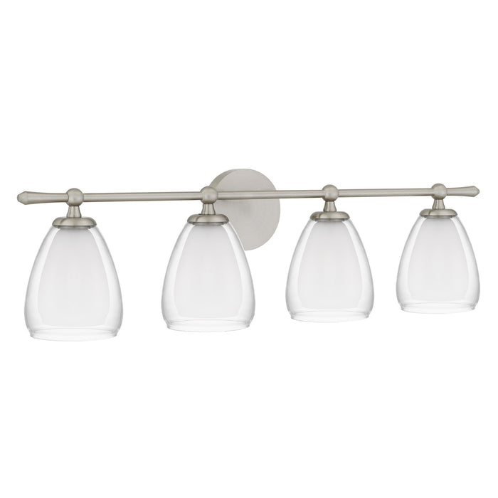 Myhouse Lighting Quoizel - VIV8632BN - Four Light Vanity - Vivienne - Brushed Nickel