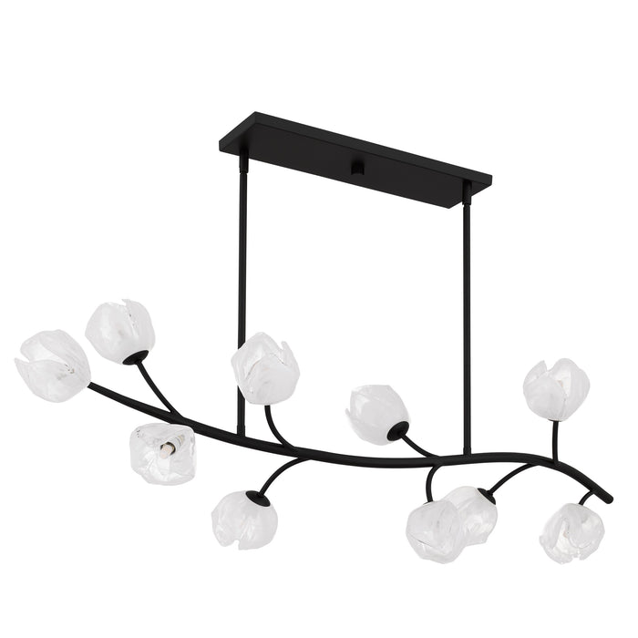 Myhouse Lighting Quoizel - WALK1048MBK - Ten Light Island Pendant - Walker - Matte Black