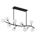 Myhouse Lighting Quoizel - WALK1048MBK - Ten Light Island Pendant - Walker - Matte Black