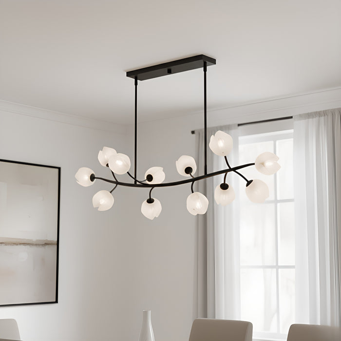 Myhouse Lighting Quoizel - WALK1048MBK - Ten Light Island Pendant - Walker - Matte Black