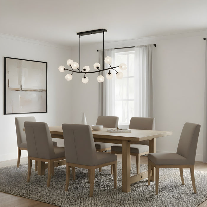 Myhouse Lighting Quoizel - WALK1048MBK - Ten Light Island Pendant - Walker - Matte Black