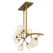 Myhouse Lighting Quoizel - WALK1048PVB - Ten Light Island Pendant - Walker - Vintage Brass