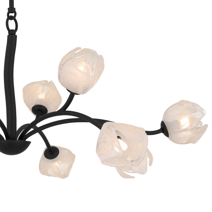 Myhouse Lighting Quoizel - WALK5040MBK - 12 Light Chandelier - Walker - Matte Black
