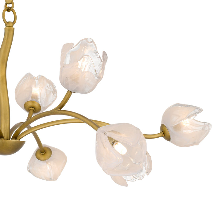 Myhouse Lighting Quoizel - WALK5040PVB - 12 Light Chandelier - Walker - Vintage Brass