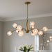 Myhouse Lighting Quoizel - WALK5040PVB - 12 Light Chandelier - Walker - Vintage Brass