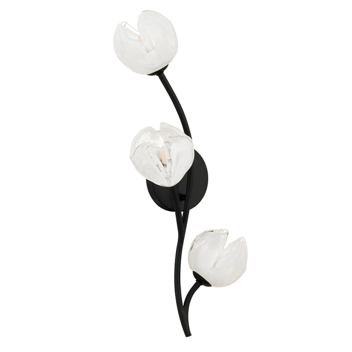 Myhouse Lighting Quoizel - WALK8808MBK - Three Light Wall Sconce - Walker - Matte Black