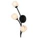Myhouse Lighting Quoizel - WALK8808MBK - Three Light Wall Sconce - Walker - Matte Black