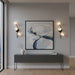 Myhouse Lighting Quoizel - WALK8808MBK - Three Light Wall Sconce - Walker - Matte Black