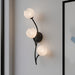 Myhouse Lighting Quoizel - WALK8808MBK - Three Light Wall Sconce - Walker - Matte Black